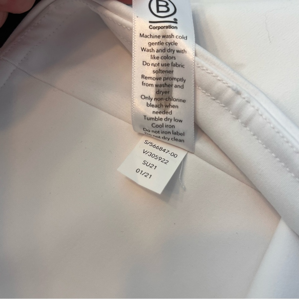 Athleta Elation Capri White Size 1X Cropped Leggings 17” Inseam - Picture 7 of 11